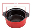 Jumbo Terra Pot Porselen Tencere 22 cm