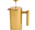Jumbo Venti X Double Wall Çelik French Press Titanyum 800 ml