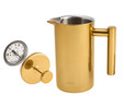 Jumbo Venti X Double Wall Çelik French Press Titanyum 800 ml
