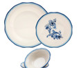 Jumbo Vintage Stoneware 12 Parça 4 Kişilik Yemek Takımı