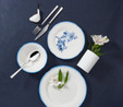 Jumbo Vintage Stoneware 12 Parça 4 Kişilik Yemek Takımı