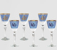 Jumbo Blue Marin 6 Parça Kadeh Takımı