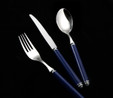 Jumbo 8269 18 Parça 6 Kişilik Çatal Kaşık Bıçak Takımı Blue