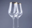 Jumbo Tulıpa Gold Kadeh 6'lı 350 Ml Ayaklı