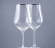 Jumbo Tulıpa Platin Kadeh 6'lı 350 Ml Ayaklı