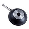 Jumbo Darci Black İndüksiyon Tabanlı Wok Tava 28 cm