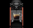 Nespresso C66R Pixie Kırmızı Kahve Makinesi ve Süt Köpürtücü Aksesuar