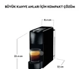 Nespresso C30 Essenza Mini Siyah Kahve Makinesi