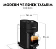 Nespresso Vertuo Next Mat Siyah Kahve Makinesi