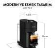 Nespresso Vertuo Next Mat Siyah Kahve Makinesi ve Süt Köpürtücü Aksesuar