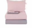 Karaca Home Basic Gül Kurusu Koyu Gri %100 Pamuk Çift Taraflı Tek Kişilik Nevresim Takımı