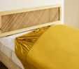 Karaca Home %100 Pamuk Penye Lastikli Çarşaf Çift Kişilik Hardal