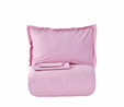 Karaca Home Cool Touch Basic Çift Kişilik Nevresim Takımı Pembe