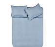 Karaca Home %100 Pamuk Cool Touch Basic Kıng Kisilik Nevresim Takımı Mavi