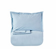 Karaca Home %100 Pamuk Cool Touch Basic Kıng Kisilik Nevresim Takımı Mavi