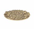 Karaca Home Coretta Gold Dekoratif Tepsi 21x14 cm