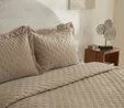 Karaca Home Taylor Çift Kişilik Yatak Örtüsü Seti Bej