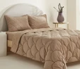 Karaca Home Cowrie Çift Kişilik Luxury Comfort Set Bej