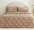 Karaca Home Cowrie Çift Kişilik Luxury Comfort Set Bej