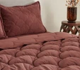 Karaca Home Cowrie Çift Kişilik Luxury Comfort Set Gül Kurusu