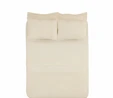 Karaca Home Glory Çift Kişilik %100 Pamuk 7 Parça Düet Set Ekru 