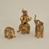 Karaca Home Elephant Biblo Gold 16,5X9,8X11,8CM