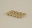 Karaca Home Vendi Dekoraif Tabak Gold 24X15 Cm