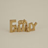KARACA HOME FAMILY WITH ELEPHANTS BİBLO GOLD 24X4,4X10,5CM