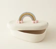 Karaca Home Rainbow Kapaklı Oval Organizer 26x14x9 cm