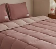 Karaca Home Relax Çift Kişilik Comfort Set/Uyku Seti Pudra