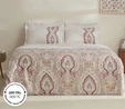 Karaca Home Lemy %100 Pamuk Çift Kişilik Nevresim Takımı Pamuk Saten Bordo
