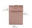 Karaca Home Alvin King Size Nevresim Takımı Mürdüm