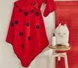 Karaca Home Bebek Little Ladybug Havlu Kundak Kese Set