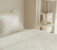 Karaca Home White Collection Venessa Çift Kişilik Nevresim Takımı Beyaz