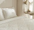Karaca Home White Collection Viole Çift Kişilik Nevresim Takımı Beyaz