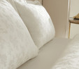 Karaca Home White Collection Viole Çift Kişilik Nevresim Takımı Beyaz