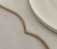 Karaca Home Pera Amerikan Servisi 6'lı Gold 32x48cm