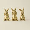 Karaca Home Helen Bunny Not Talking Biblo Gold 