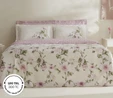 Karaca Home Rosales %100 Pamuk 120 Tel Çift Kişilik Saten Nevresim Takımı 