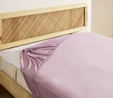 Karaca Home Penye Çift Kişilik %100 Pamuk Lastikli Çarşaf Pembe