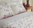 Karaca Home Lilian %100 Pamuk 120 Tel Çift Kişilik Nevresim Takımı Pembe 