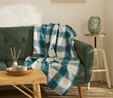 Karaca Home Flanel Throw Tv Battaniyesi Turkuaz