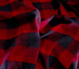 Karaca Home Flanel Throw Tv Battaniyesi Koyu Desenli Kırmızı