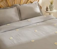 Karaca Home Liona %100 Pamuk Müslin Çift Kişilik Pike Takımı Gri 