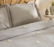 Karaca Home Liona %100 Pamuk Müslin Çift Kişilik Pike Takımı Gri 