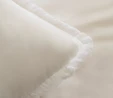 Karaca Home Ella Krep %100 Pamuk Çift Kişilik Nevresim Takımı Beyaz