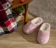 Karaca Home Cosy Peluş Kadın Ev Terliği 40-41 Numara Pembe/Beyaz