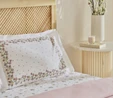 Karaca Home Roshell %100 Pamuk Tek Kişilik Pike Takımı Pudra
