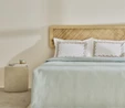 Karaca Home Roshell %100 Pamuk Tek Kişilik Pike Takımı Adaçayı