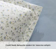 Karaca Home Lina Bambu Tek Kişilik Pike Takımı Mavi